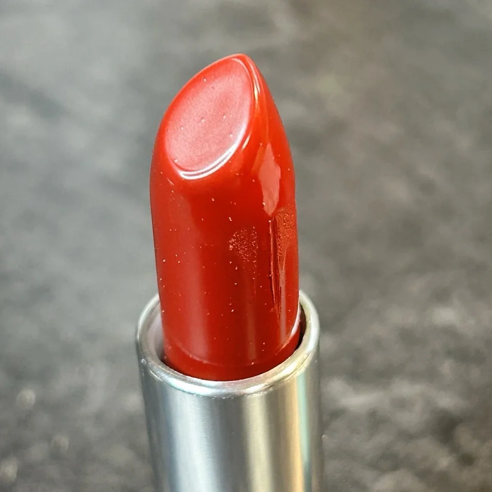 NEW Clinique RED DRAMA Colour Surge Long‎ Last Lipstick Full Size Green Tube